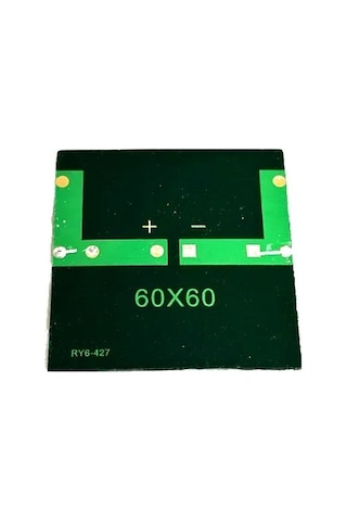 4.2v 100ma 60x60mm Güneş Paneli - Solar Panel