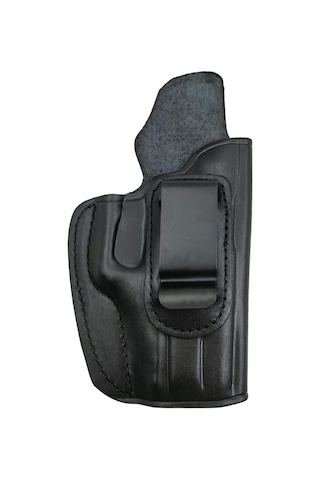 Canik Tp9 Sf İçin Uygun Kemer İçi Metal Mandallı Siyah Gizli Deri Silah Kılıfı