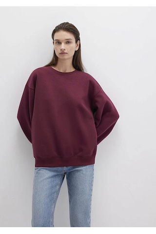 Mavi Bisiklet Yaka Basic Bordo Kadın Sweatshirt M1610198-70415 Bordo