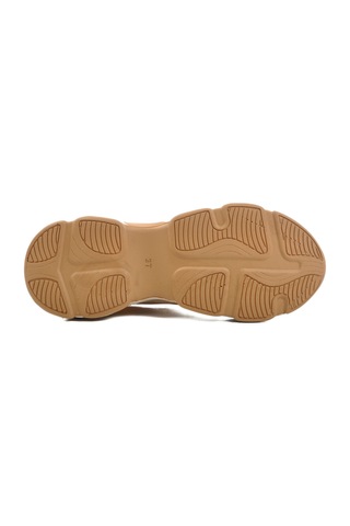 Bej-taba Fileli Kadın Spor Ayakkabı 164 G Bej-taba Bej - Taba