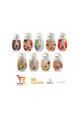 Bargello Araç Parfümü 15 Adet Sakız 8 ML Oto Parfüm Oto Kokusu