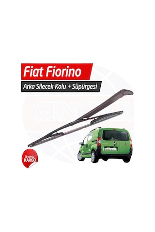 Fiat Fiorino Çift Kapı Arka Silecek Kolu + Silecek Süpürgesi