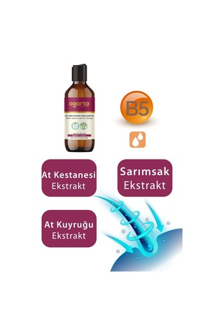 Agarta Saç Dökülmesine Karşı Şampuan 3 x 400 ML