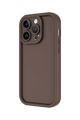 Apple Uyumlu iPhone 14 Pro Max Kılıf Kamera Korumalı Tchs Ananas Kapak - Pembe Koyu Pembe Koyu