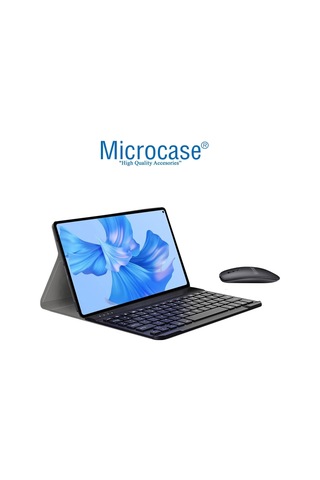 Microcase Huawei Matepad 11.5 İnch Tablet Bluetooth Klavye Ve Mouse + Standlı Kılıf - Bkk6 Sku: Smgstkc578eead21