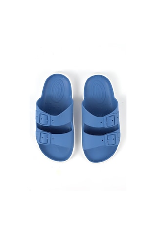 Boatilus Rocksy-f Jeans/white Erkek Çocuk Terlik Mavi
