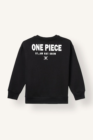 Defacto One Pıece Bisiklet Yaka Baskılı Sweatshirt Erkek Çocuk I3992a826wnbk81 Siyah-bk81
