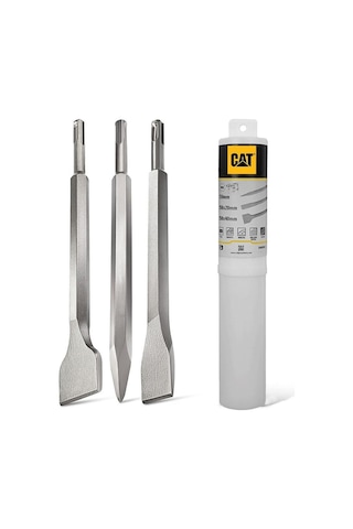 Cat DA03903 SDS-Plus Profesyonel Murç Keski Kırıcı Uç Seti 3 Parça