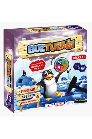 Penguen Buz Kalesi Buz Kırma Oyunu Buz Tuzağı Zeka Ve Strateji Oyunu Penguen Düşürme Oyunu V2