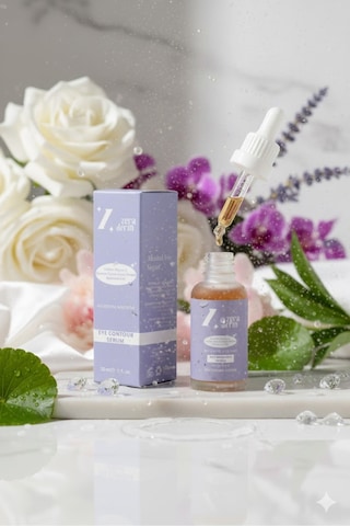 Vegan Kafein İçerikli Ampul Gözaltı Torba & Koyu Halka Karşıtı Serum