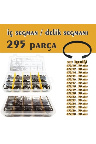 295 Parça Iç Segman Seti