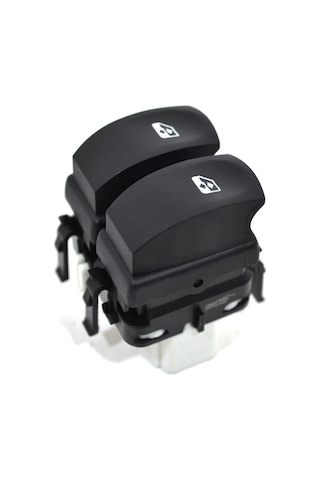 Renault Modus Sol Ön İkili Cam Açma Düğmesi 2004-2009 Beyaz Soket