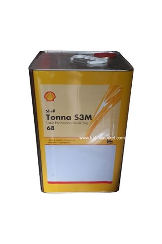 Shell Tonna S3 M 68 Üstün Performanlı Kızak Yağı 15 L