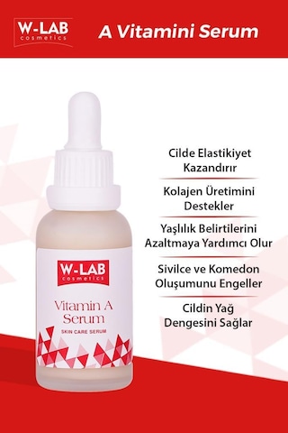 W-Lab Cosmetics Vitamin A Serum 30 ML
