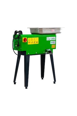 Yeşil Makina Sm500 Salça Makinesi 220 V. 3 Hp.