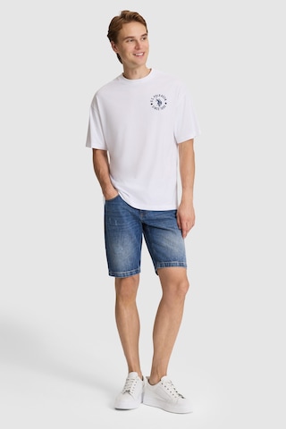 U.S. Polo Assn. U.s. Polo Assn. Erkek Beyaz Tişört 50327160-vr013