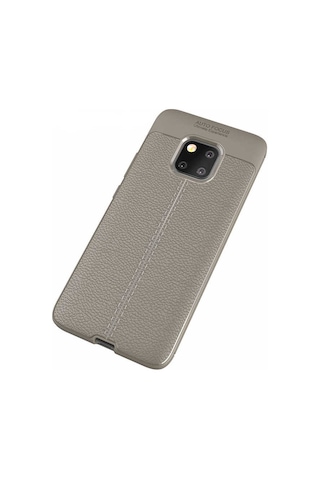 Huawei Mate 20 Pro Kılıf Zore Niss Silikon Kapak Kırmızı