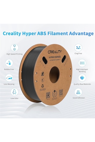 Creality Hyper Abs Siyah Filament 1.75mm 1000gr