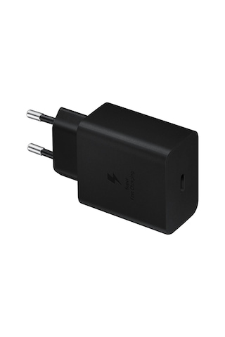 Samsung Uyumlu Ep-T4510X Type-C Süper Hızlı Şarj Cihazı 45W Siyah