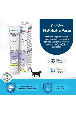 Onevet Malt Extra Paste Tüy Yumağı Önleyici Kedi Maltı 50 Gr