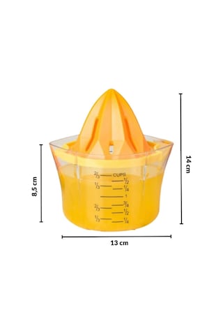 Piev Wenken 4'ü 1 Arada Rendeli Ölçülü Hazneli Limon Portakal Narenciye Sıkacağı