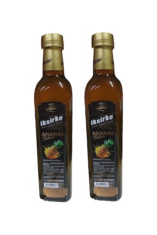 Iksirke Katkısız Ananas Sirkesi 500 Ml 2adet