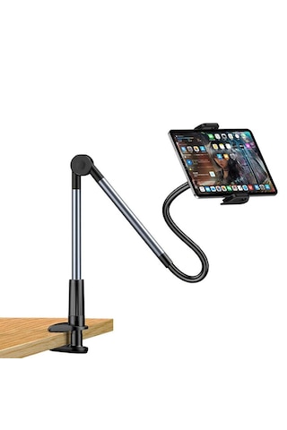 Forzacase 4.7 -12.9 Esnek Masaüstü Tablet & Telefon Tutucu 360 Döner, Ayarlanabilir Stand Fc1203