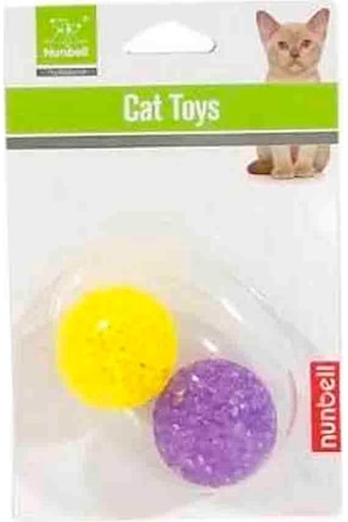 Nunbell Kedi Oyuncağı 2'li Top