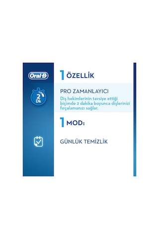 Oral-B Vitality 100 Cross Action White Elektrikli Diş Fırçası