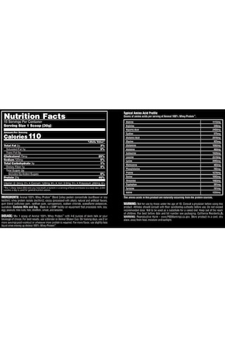 Animal, 100% Whey Protein 454 Gr Çikolata Aromalı Çikolata