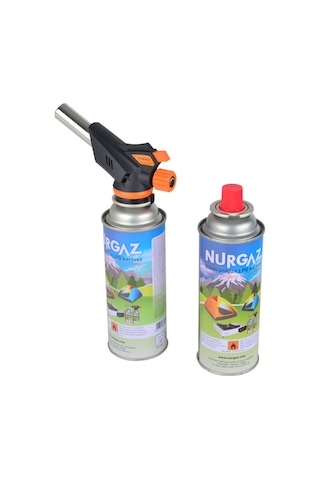 Nurgaz Fire Bırd Torch 2. Tüp Set Siyah