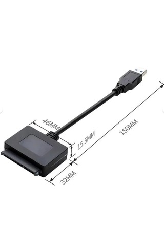 Usb 3.0 Sata Hard Disk Kablosu 2.5'' Ssd Hdd Disk Bağlantı Adaptörü 001