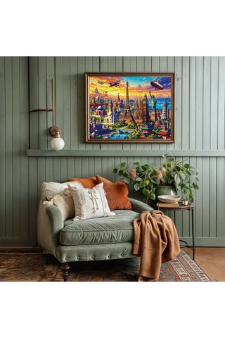 20854 Puzzle 1000 One World City