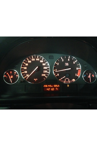 E39 Bmw Krom Gösterge Halkası Bmw 5 Seri E39 Krom Kadran Çerçeves