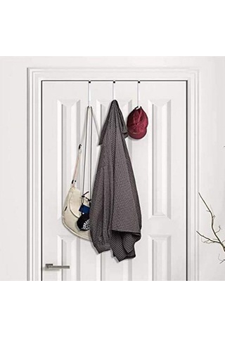 Besthome1 Yumuşak Kauçuk Kapı Askısı - 6'lı Set, Pırıl Pırıl Diğer, Çizilmeye Karşı Korumalı Diğer