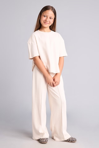 Defacto %100 Pamuk Regular Fit 2li Takım Kız Çocuk I0592a826aubg350 Bej-bg350