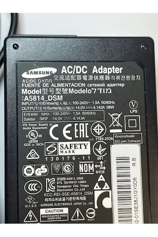 Samsung Uyumlu 14v 4.29a 60w Masa Tipi Adaptör Dsp-6014c 12v Akü Şarj Edilebilir A