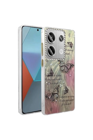 Redmi Note 13 Pro 4g Kılıf Blade Aynalı Desenli Kapak - Desen 6