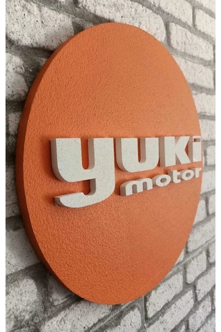 Motor Logo 50x50 Yk Motor Logosu 3d Motor Logo Strafor Logo 50 x 50