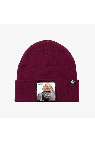 Goorin Bros Apes Knit Unisex Bordo Bere Düz 107-0043 Bordo