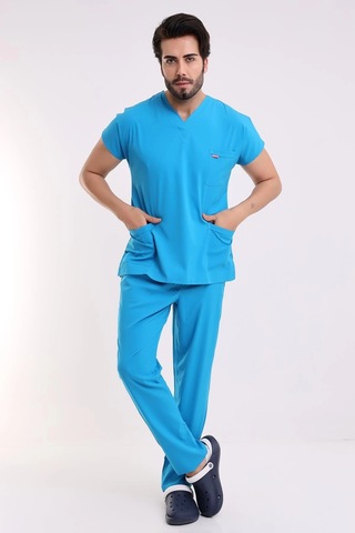 Bflex Unisex Likralı Yarasa Kol Takım - 6410 Turkuaz 6410 Turkuaz Soft