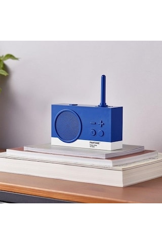 Lexon X Pantone Tykho 3 Bluetooth Hoparlör Ve Radyo Mavi