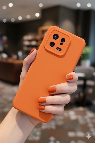Xiaomi Mi 13 Kılıf Içi Kadife Süet Tasarımlı Kamera Korumalı Silikon A Kalite Lansman Kapak