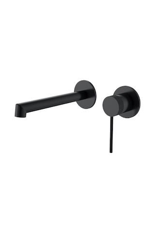 Fontana - Ankastre Lavabo Bataryası Mat Siyah İç Takım Dahil Outlet - Fj-a2005- Diğer