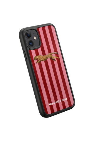İphone 11 Uyumlu Çita Desenli Kamera Korumalı Darbelere Dayanıklı Kılıf 1189-çita-iphone11