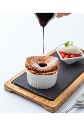 Kapris Porselen 6'lı Suffle Kabı 11 CM Beyaz