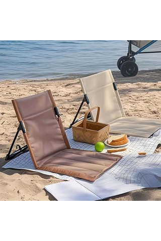 Dashanshop 1 Adet Siyah Ultra Hafif Tasinabilir Katlanir Sandalye Kamp Plaj Bahce Icin Oxford Bez Aluminyum Boru Siyah