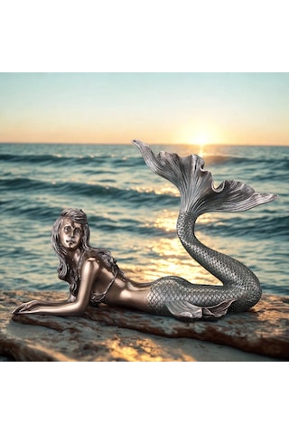 Dekoratif Deniz Kızı Biblosu Küçük Boy