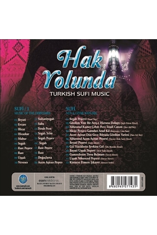 Hak Yolunda- Turkish Sufi Music Cd