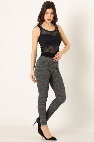 Miorre Seamless Bayan Desenli Tayt 001